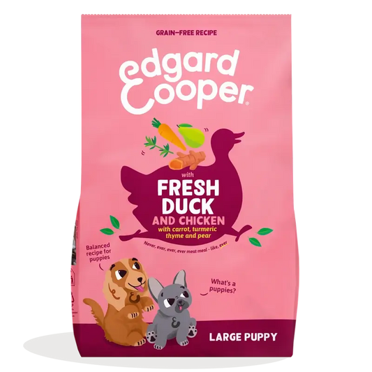 Edgard & Cooper Hundewelpe Trocken Ente/Huhn L 12Kg