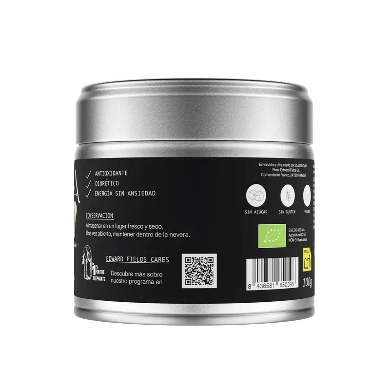 Edward Fields Tea Matcha Tee Premium Bio Japanisch Zeremoniell Grad, 100 gr.