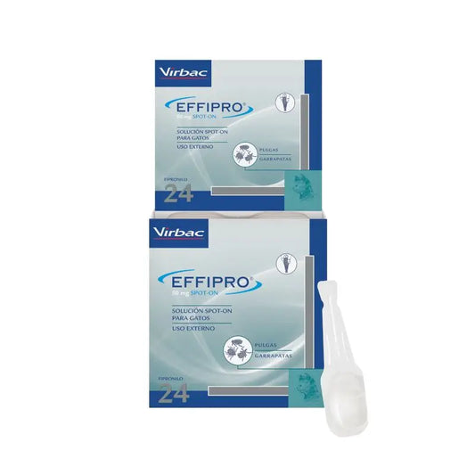 Effipro 50 Mg Spot-On Cats, 24 Pipettes