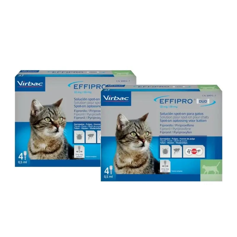 Effipro Duo Spot-On für Katzen, 2er-Pack