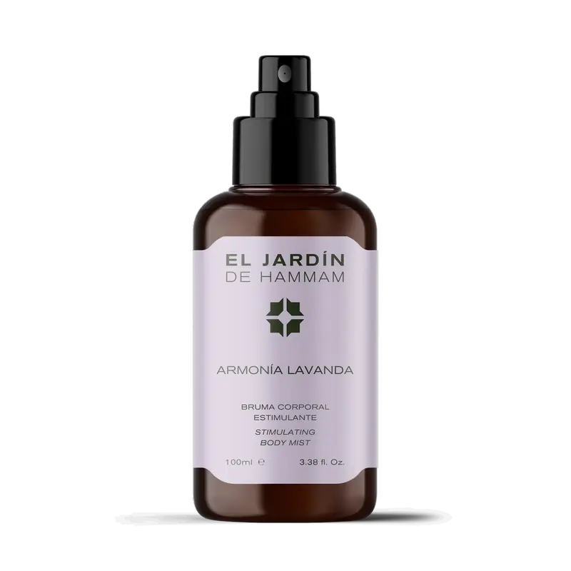 The Hammam Garden Stimulierender Körpernebel Harmonie Lavendel , 100 ml