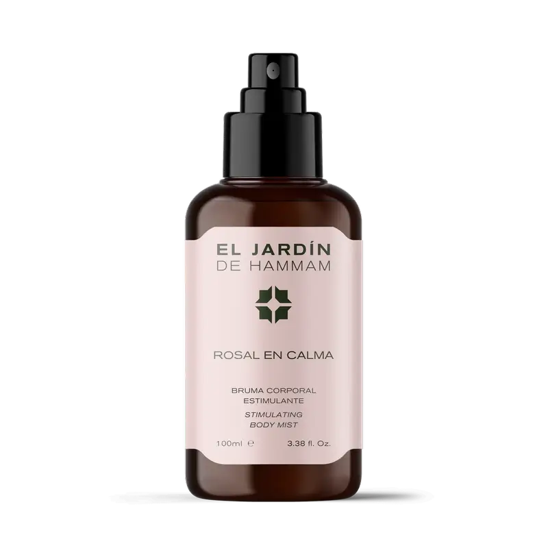 The Hammam Garden Stimulierender Körpernebel Rose In Calm , 100 ml