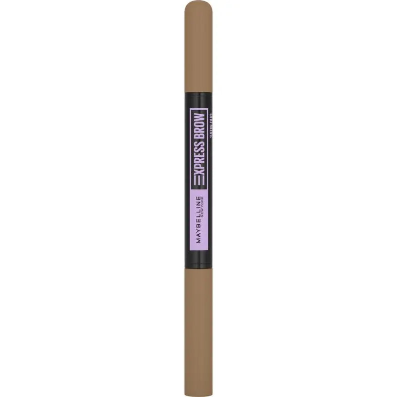 Maybelline New York Express Brow Satin Duo Automatischer Augenbrauenstift 01 Dunkelblond
