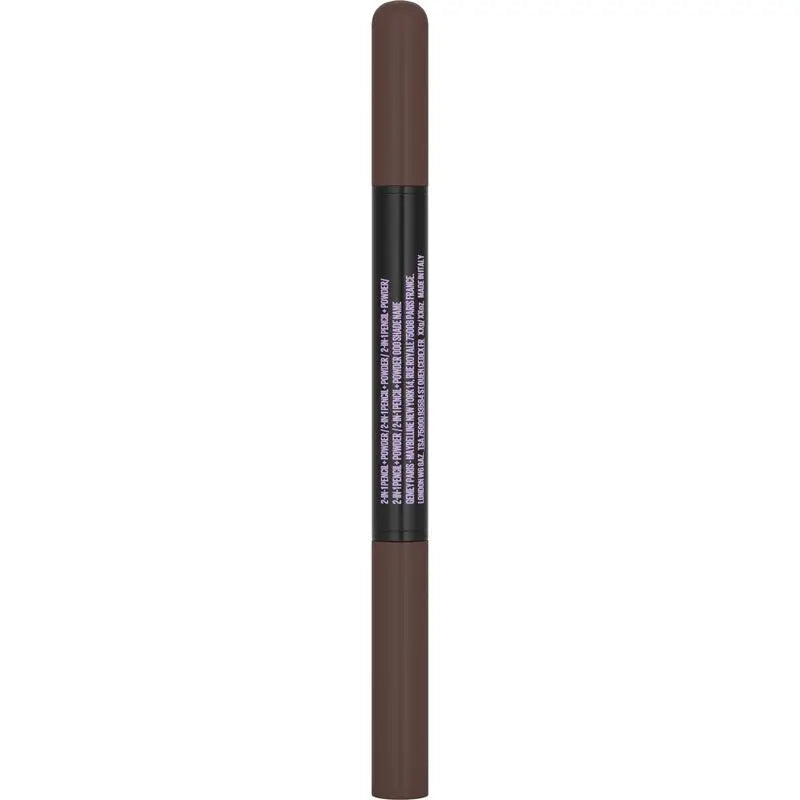 Maybelline New York Express Brow Satin Duo Automatischer Augenbrauenstift 04 Dunkelbraun
