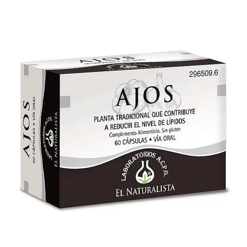 El Naturalista Garlic 60 capsules