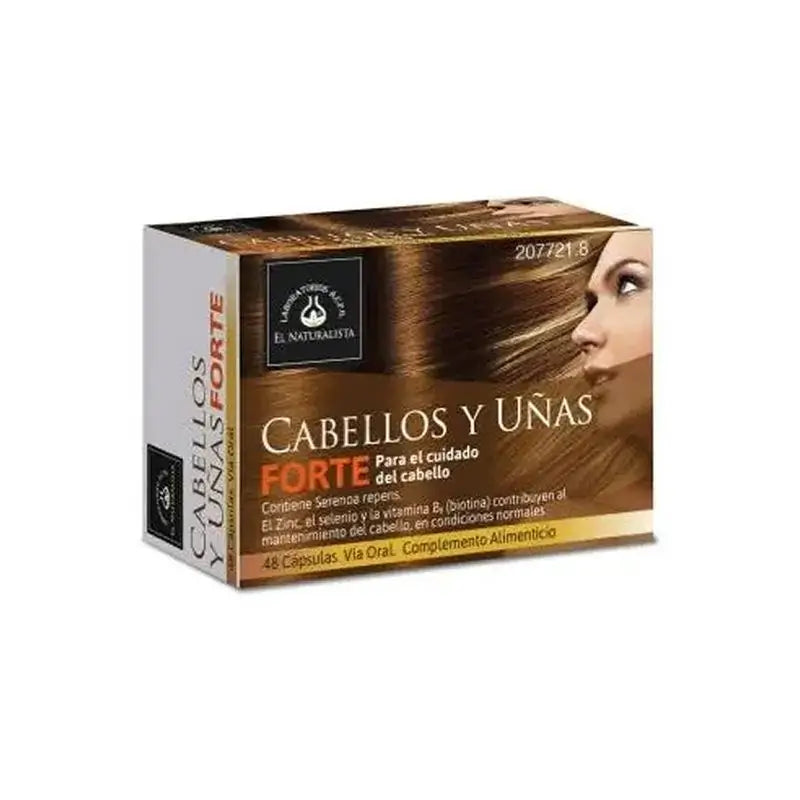 El Naturalista Hair & Nails Forte , Food Supplement, 48 Capsules