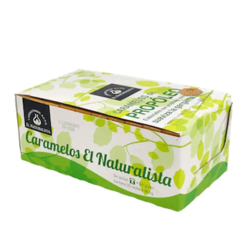 El Naturalista Propolis Bonbons 20 Einheiten Zuckerfrei 36,5 Gramm