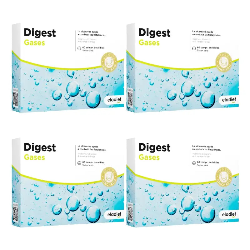 Eladiet Digest Gases (Aero), 4 x 60 Tabletten