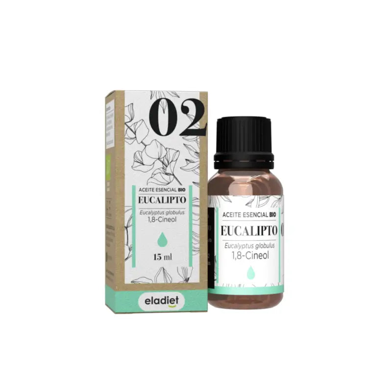 Eladiet Ätherisches Eukalyptusöl Bio , 15 ml