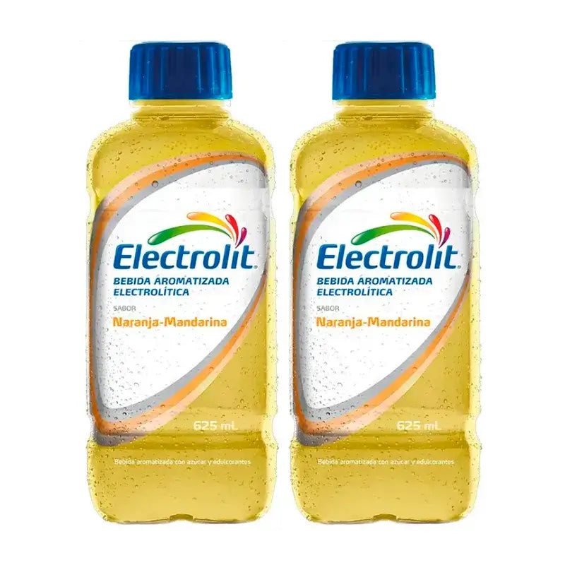 Electrolit Orange-Mandarine Elektrolytgetränk, Packung 2 x 625 ml