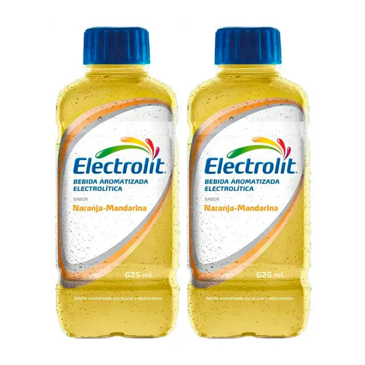 Electrolit Orange-Mandarine Elektrolytgetränk, Packung 2 x 625 ml