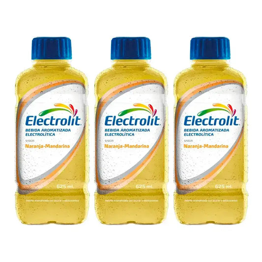 Electrolit Elektrolytgetränk Orange-Mandarine, Packung 3 x 625 ml
