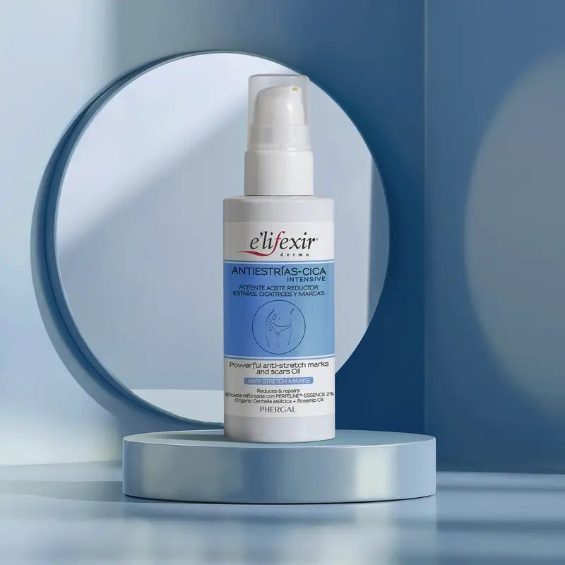 Elifexir Cica Intensiv Anti-Dehnungsstreifen Narbenreduzierer Anti-Dehnungsstreifen Öl, 100 ml