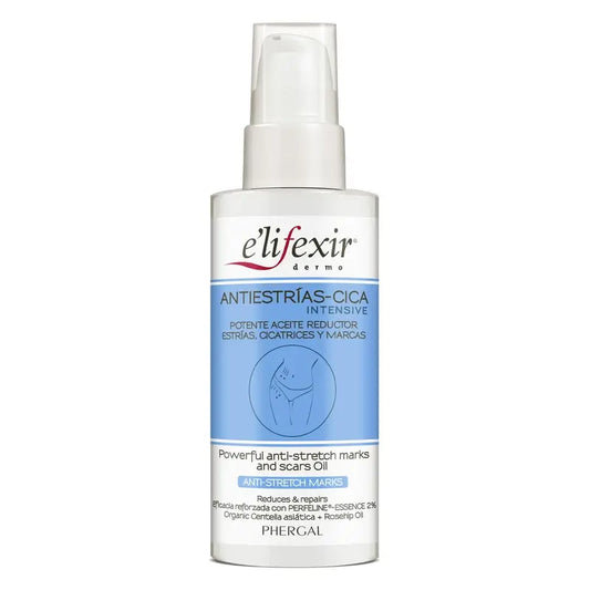 Elifexir Cica Intensiv Anti-Dehnungsstreifen Narbenreduzierer Anti-Dehnungsstreifen Öl, 100 ml