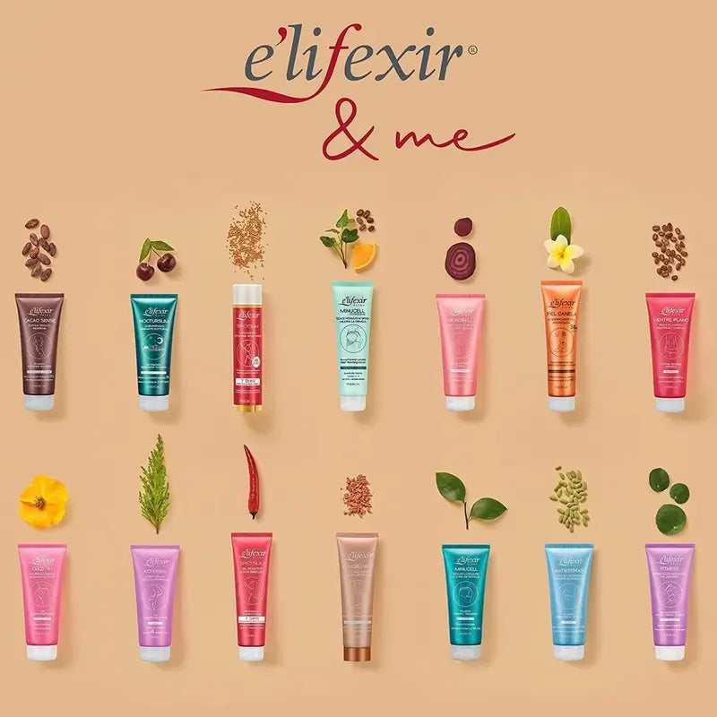 Elifexir Actidren Gel Entspannende Entwässerungscreme Müde Beine 200Ml