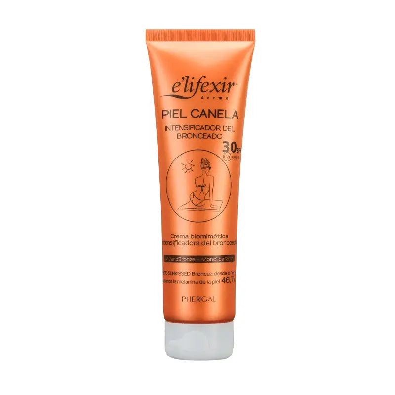 Elifexir Zimt Hautcreme Spf30 Bräunungsbeschleuniger Gel Sonnenschutz 150Ml