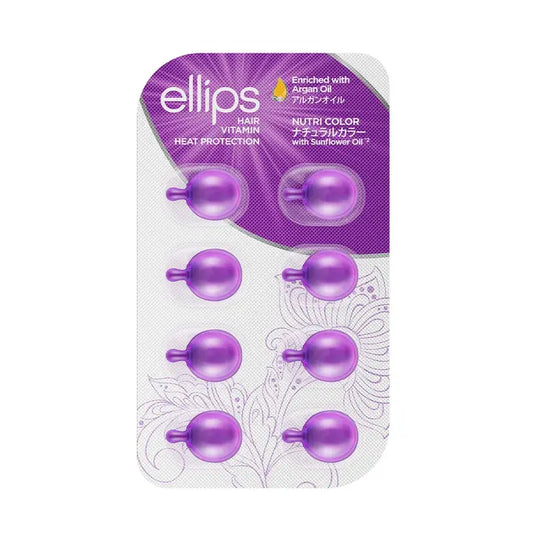 Ellips Haar Vitamin Arganöl Flieder Nutricolor , 8 Kapseln