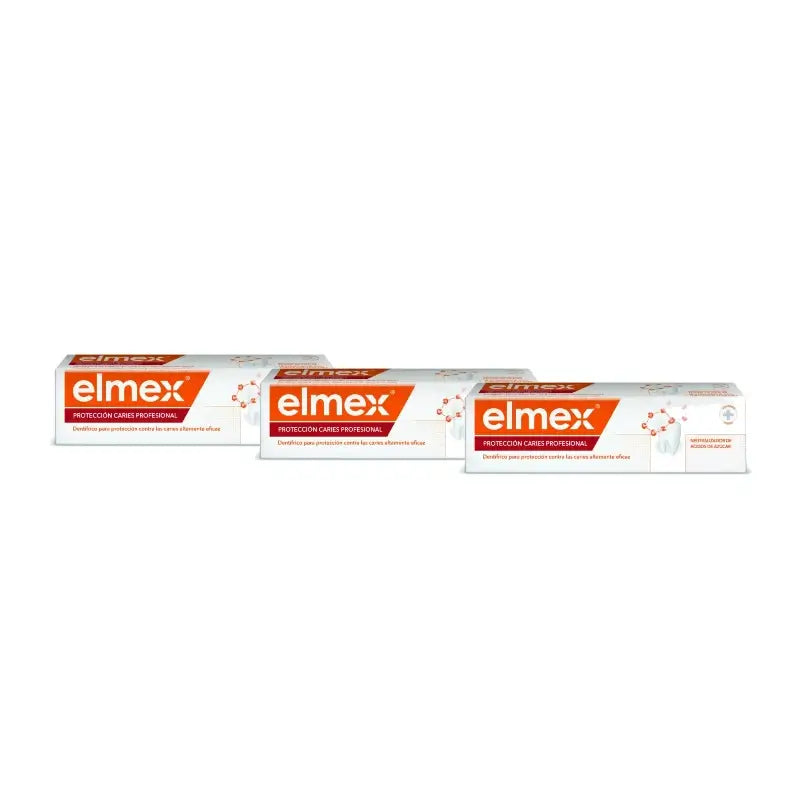 Elmex Caries Zahnpasta, 75 ml, 3er-Pack