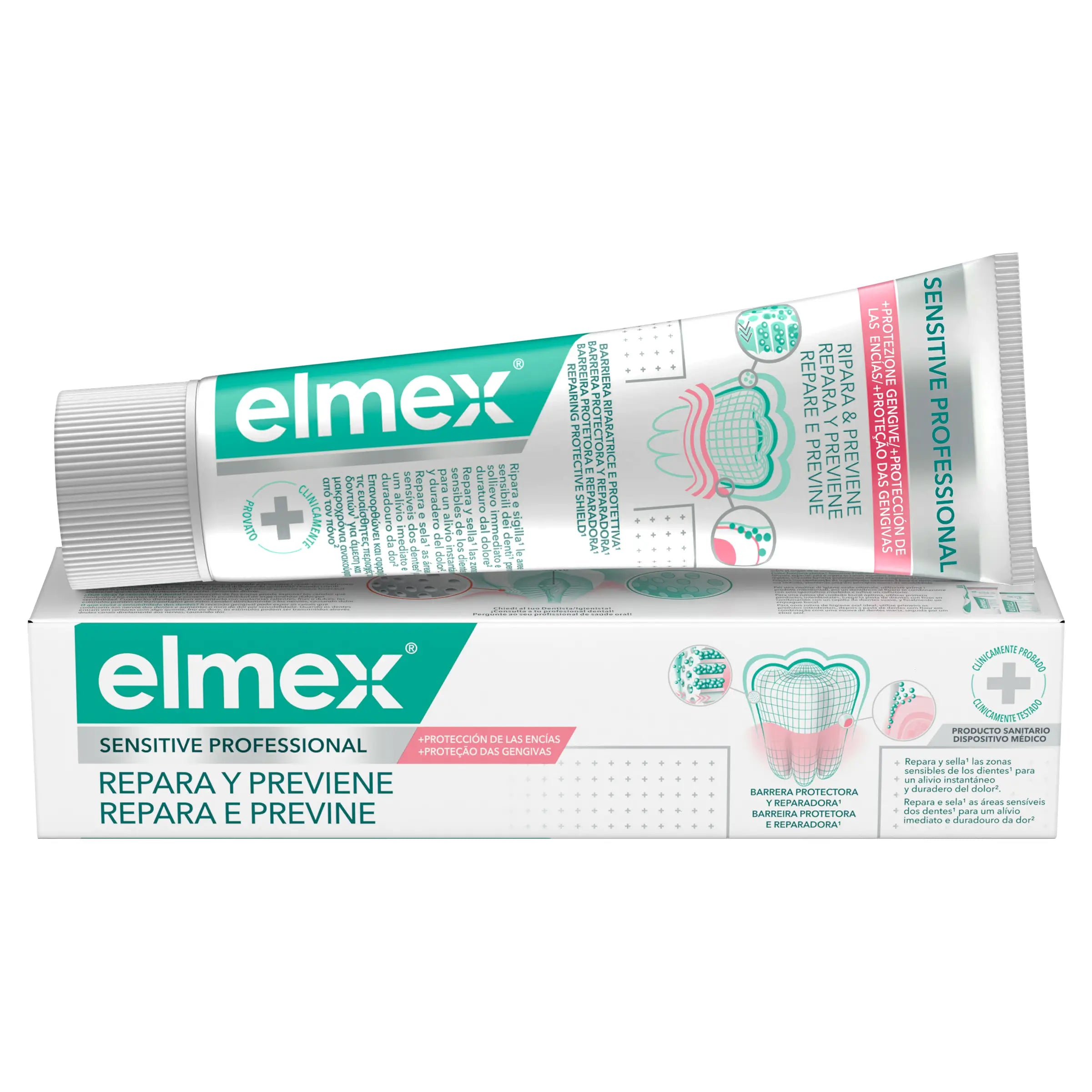 Elmex Sensitive Repair & Prevent Zahnpasta, 75 ml