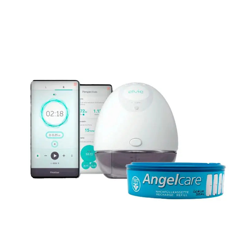 Elvie Pump Elektrische Milchpumpe + Gratis Windelbehälter