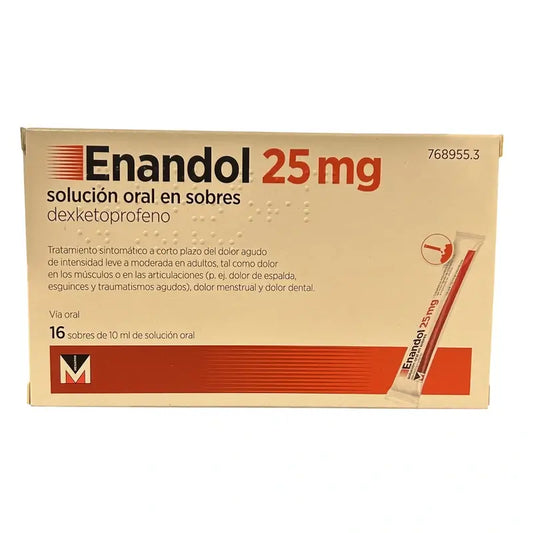 Enandol 25 Mg, 16 Beutel Lösung zum Einnehmen