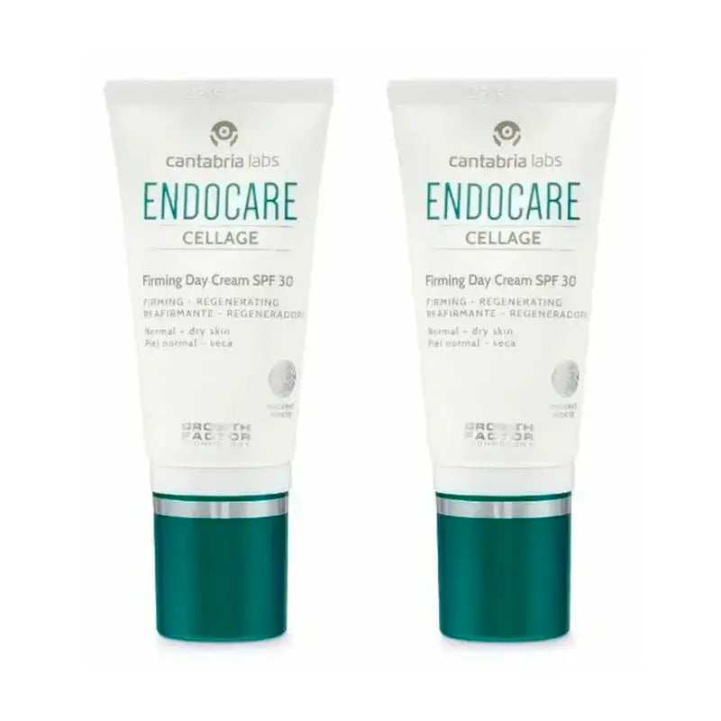 ENDOCARE Cellage Straffende Tagescreme SPF 30, Packung 2 x 50 ml