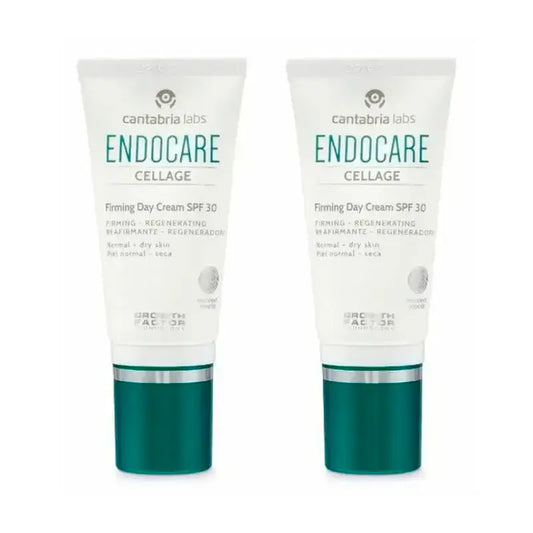ENDOCARE Cellage Straffende Tagescreme SPF 30, Packung 2 x 50 ml