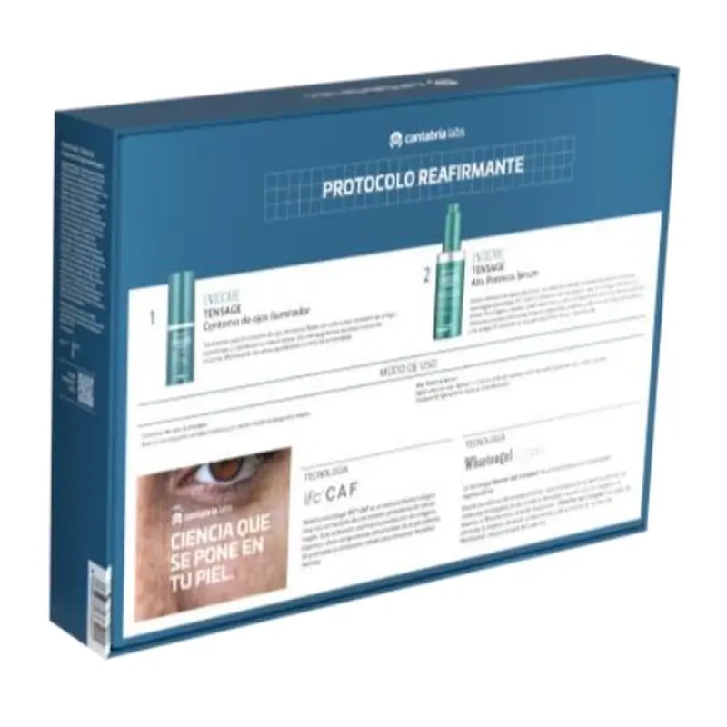 Endocare Tensage High Potency Serum 30 Ml + Illuminating Eye Contour 15 Ml + Premium Kulturbeutel