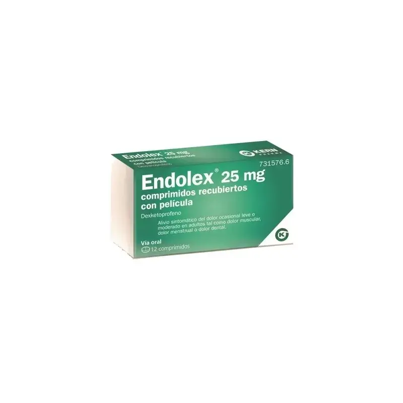 Endolex 25 mg, 12 Tabletten