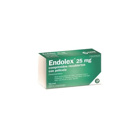 Endolex 25 mg, 12 Tabletten