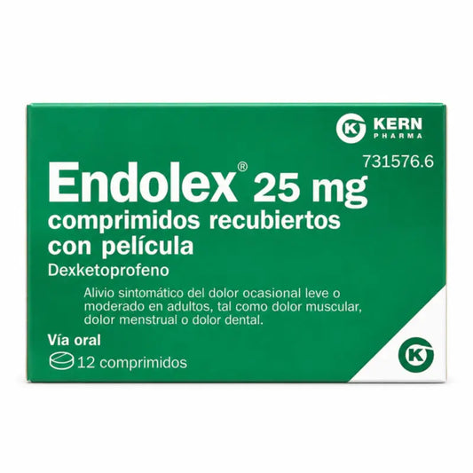 Endolex 25 mg, 12 Tabletten