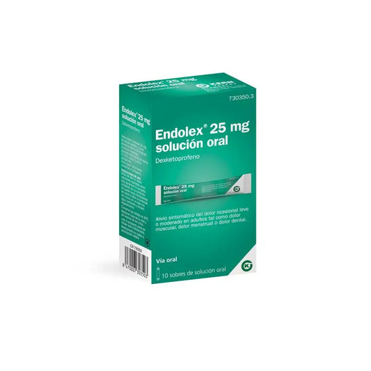 Endolex 25 mg Lösung zum Einnehmen 10 Sachets