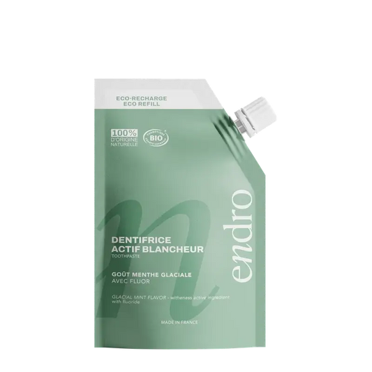 Endro Zahnpasta zum Aufhellen mit Minzgeschmack, Nachfüllpackung, 350 ml