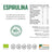 Energy Feelings Spirulina Pulver 200Gr. Öko-Vegan Sg