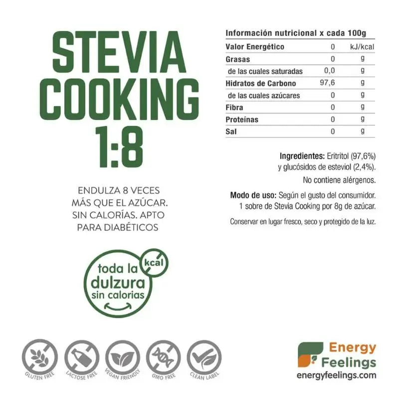 Energie-Gefühle Stevia 100Sbrs. Veganer Sg