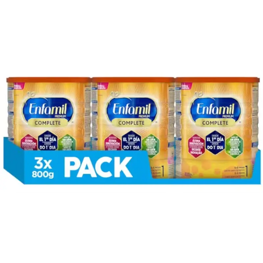 Enfamil Complete 1 Anfangsmilch, Packung 3 X 800 Gr