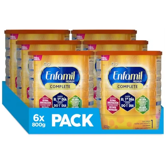 Enfamil Complete 1 Starter-Milch, Packung 6 X 800 Gr