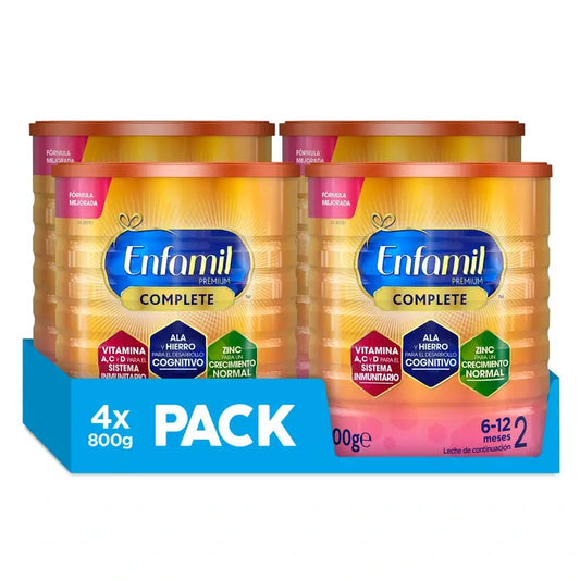 Enfamil Complete 2 Milchnahrung, 4 x 800 g
