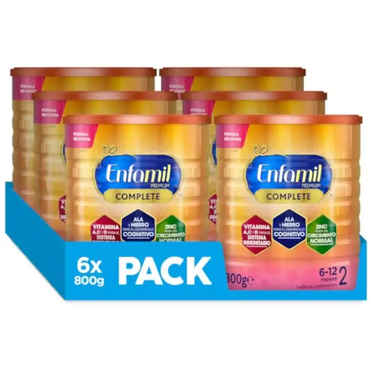 Enfamil Complete 2 Folgemilch, Packung 6 x 800 g
