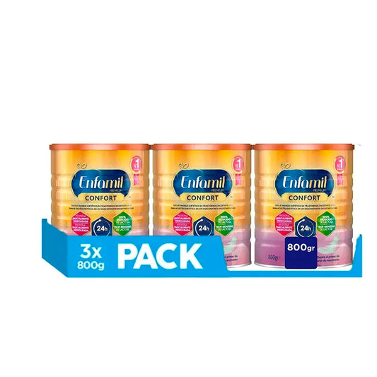 Enfamil Confort, Packung 3 X 800 Gr