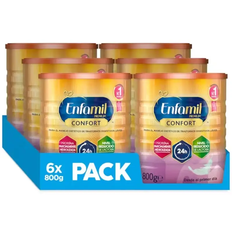 Enfamil Confort, Packung 6 X 800 Gr