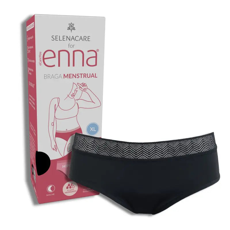 Enna Menstruationshöschen Modern Hipster - Starker Ausfluss, Größe XL