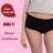Enna Menstruationshöschen Teens Hipster - Medium Flow, 164 Cm, Schwarz