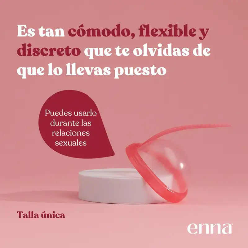 Enna Cycle Disc Menstruationstasse, 2er-Pack