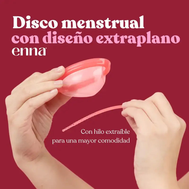 Enna Cycle Disc Menstruationstasse, 2er-Pack