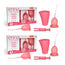 Enna Cycle Easy Größe M - 2 Tassen + Sterilisator Box + Applikator Pack 2 Stück 4 Tassen