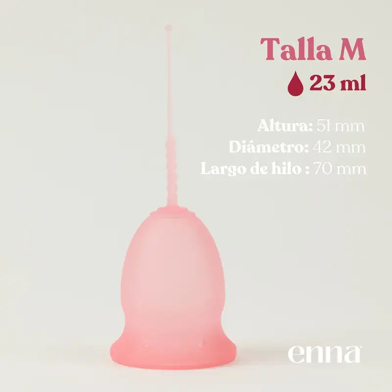 Enna Cycle Original Menstruationstasse ohne Applikator, Größe L, 2er Pack