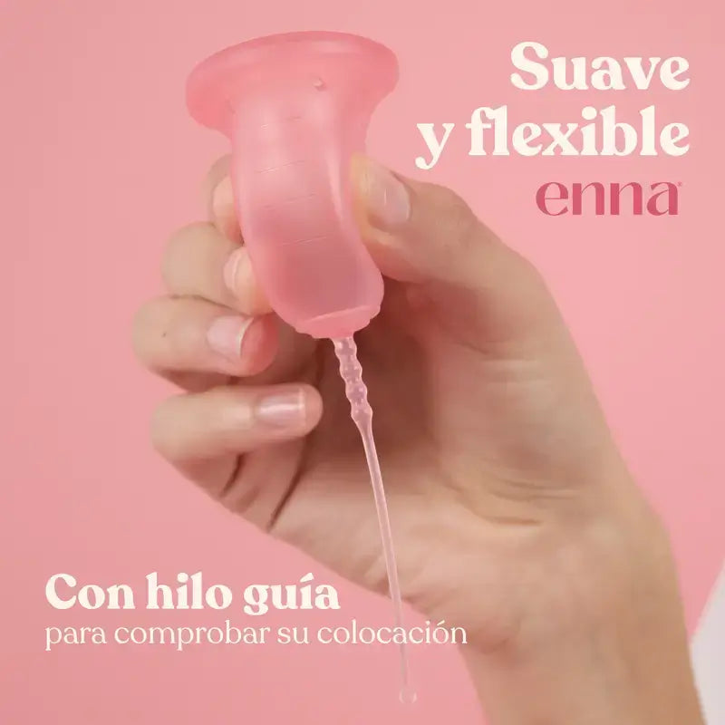 Enna Cycle Original Menstruationstasse ohne Applikator, Größe M, 2er Pack