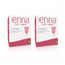 Enna Cycle Original Menstruationstasse Größe L, 2er Pack