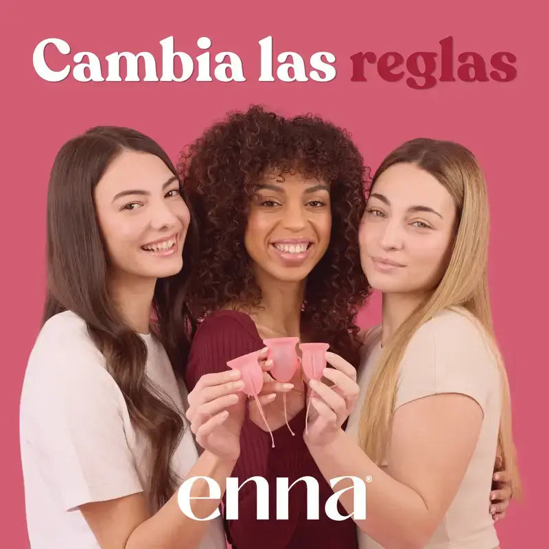 Enna Cycle Starter Kit Menstruationstasse, 2er-Pack.